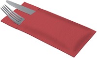 Servetten Tork 509604 LinStyle Pochette 19.5x9.8cm rood 50st-2