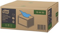 Reinigingsdoek Tork W8 194450 gevouwen blauw 40vel-6