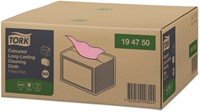 Reinigingsdoek Tork W8 194750 gevouwen rood 40vel-6