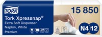 Servet Tork Xpressnap extra zacht 21.3×16.5 wit 1000st
