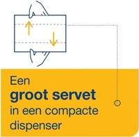 Servet Tork Xpressnap Fit 21.3×16.5 naturel 720st-1