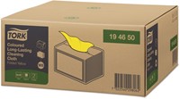 Reinigingsdoek Tork W8 194650 gevouwen geel 40vel-5