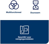 Reinigingsdoek Tork W8 194650 gevouwen geel 40vel-3
