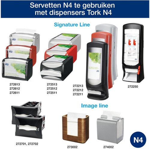 Servet Tork Xpressnap extra zacht 21.3×16.5 naturel 1000st-3