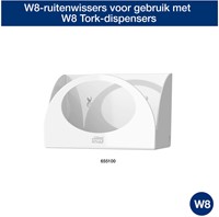Reinigingsdoek Tork W8 194550 gevouwen groen 40vel-1