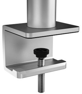 Monitorarm Durable voor 2 schermen, bureaubevestiging met klem-3