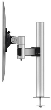 Monitorarm Durable voor 2 schermen, bureaubevestiging met bladdoorvoer-3