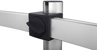 Monitorarm Durable voor 2 schermen, bureaubevestiging met bladdoorvoer-3