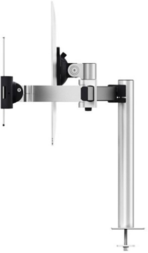 Monitorarm Durable voor 1 scherm en 1 tablet, bureaubevestiging met bladdoorvoer-3