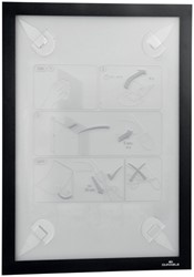 Duraframe Durable A4 Wallpaper zwart