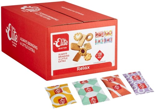 Koekjes Elite Relax biscuits ds/120
