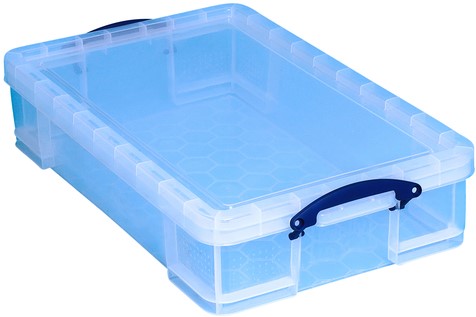 Opbergbox Really Useful 33L 710x440x165mm transp wit