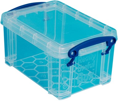 Opbergbox Really Useful 0.7L 155x100x80mm transp wit