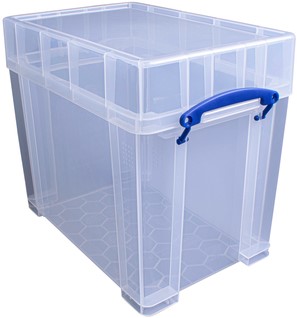 Opbergbox Really Useful 19L 395x255x330mm transp wit