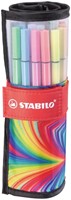 Viltstift STABILO Pen 68 Arty edition assorti pk/25-2