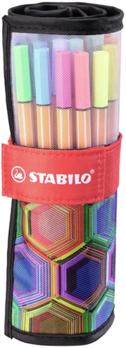 Fineliner Stabilo point 88 Arty edition ass