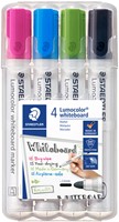 Viltstift Staedtler 351 whitebord set à 4 stuks assorti