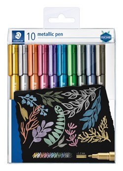 Staedtler metallic gelpennen