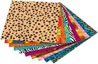Vouwblaadjes Folia dubbelzijdig Wildlife 15x15cm 50 Vel-2