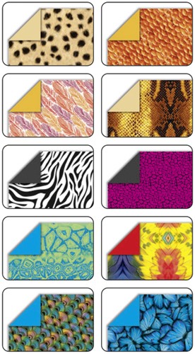 Vouwblaadjes Folia dubbelzijdig Wildlife 15x15cm 50 Vel-2