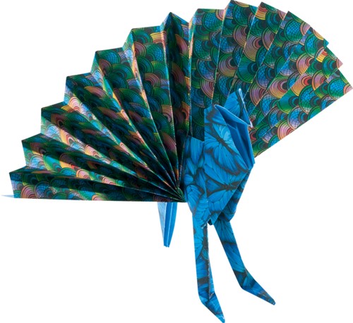 Vouwblaadjes Folia dubbelzijdig Wildlife 15x15cm 50 Vel-3