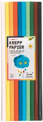 Crepepapier Folia 50x200cm Basis 10kleuren 10 Rol