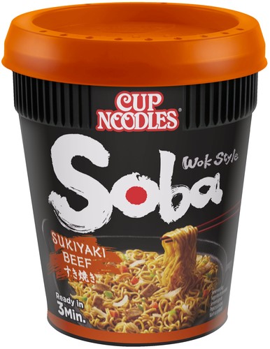Soba Cup Sukiyaki Beef 89gr