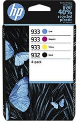 Inktcartridge HP 6ZC71AE (932/933) combo pack zwart + kleur