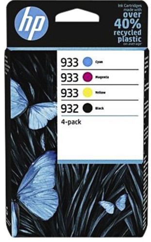 Inktcartridge HP 6ZC71AE (932/933) combo pack zwart + kleur