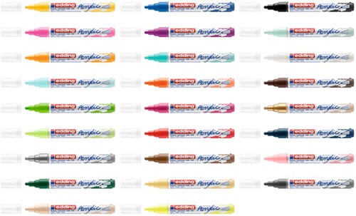 Acrylmarker edding e-5100 medium elegant nachtbl-3