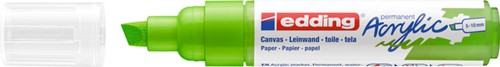 Acrylmarker edding e-5000 breed geelgroen
