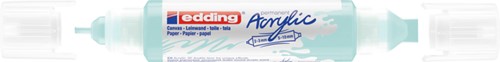 Acrylmarker edding e-5400 3D double liner pastelblauw