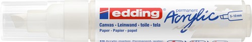 Acrylmarker edding e-5000 breed verkeerswit-2