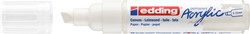 Acrylmarker edding e-5000 breed verkeerswit