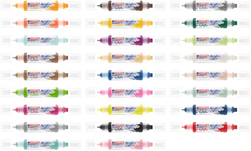 Acrylmarker edding e-5400 3D double liner mauve-3
