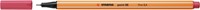 Fineliner STABILO point 88/49 aardbeien rood