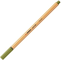 Fineliner STABILO point 88/37 roest rood