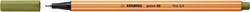Fineliner STABILO point 88/37 roest rood