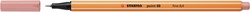 Fineliner STABILO point 88/28 donker blush