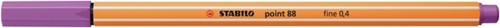 Fineliner STABILO point 88/60 vergrijsd violet-2
