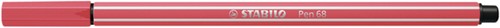 Viltstift STABILO Pen 68/47 roestig rood