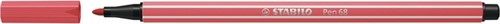 Viltstift STABILO Pen 68/47 roestig rood