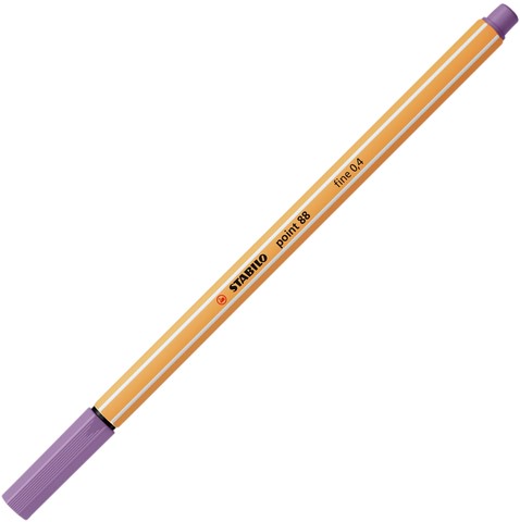 Fineliner STABILO point 88/62 pruimen paars