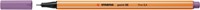 Fineliner STABILO point 88/62 pruimen paars