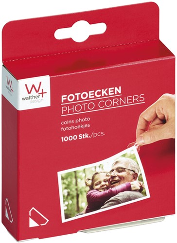 Fotohoekje Walther 10x15mm 1000 stuks