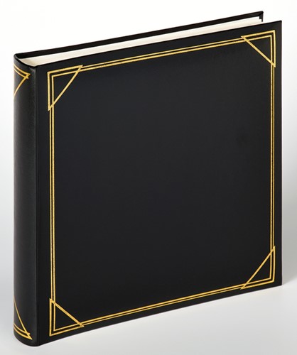 Fotoalbum Walther klassiek 30x30cm 100vel zwart