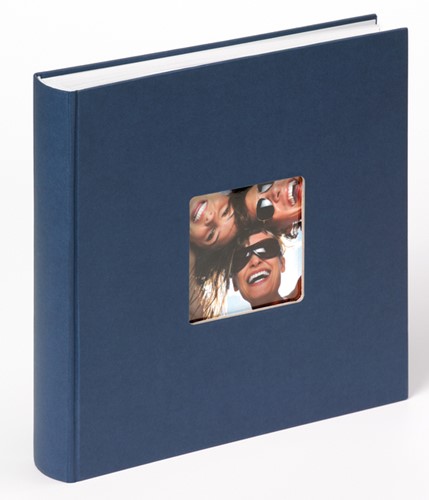 Fotoalbum Walther Fun 30x30cm 100vel blauw