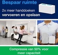 Handdoekdispenser Tork PeakServe Continuous mini 552550 wit-3