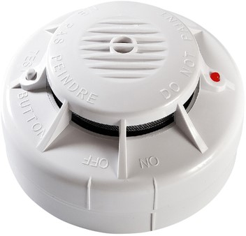 Rookmelder Fito optisch draadloos koppelbaar incl. 3V batterij