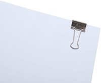 Papierklem MAUL 215 foldback 19mm cap 7mm zilver-3